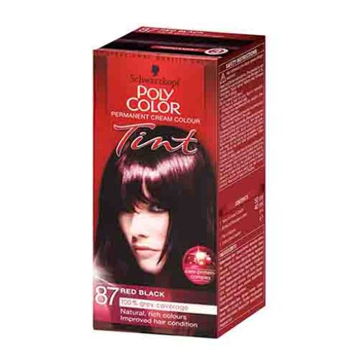 Picture of Schwarzkopf Poly Tint (87) Red Black 1
