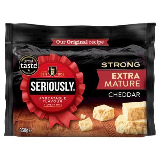 Picture of Seriously Strong White Cheddar 350g