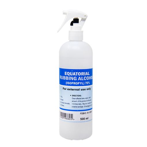 Picture of Equatorial Rubbing Alcohol 70% Spray Trigger 500ml