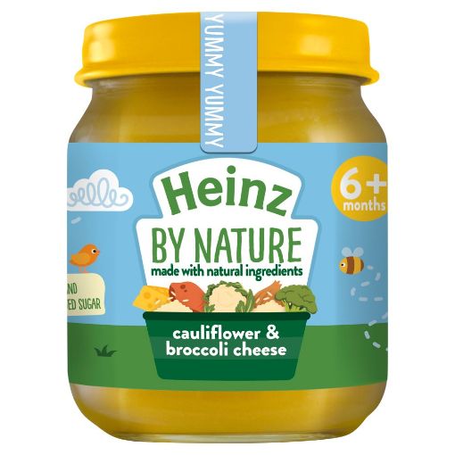 Picture of Heinz By Nature Cauliflower&Broccoli Cheese 120g