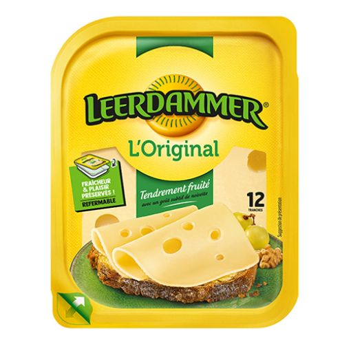 Picture of Leerdammer 12 Slices Cheese 300g
