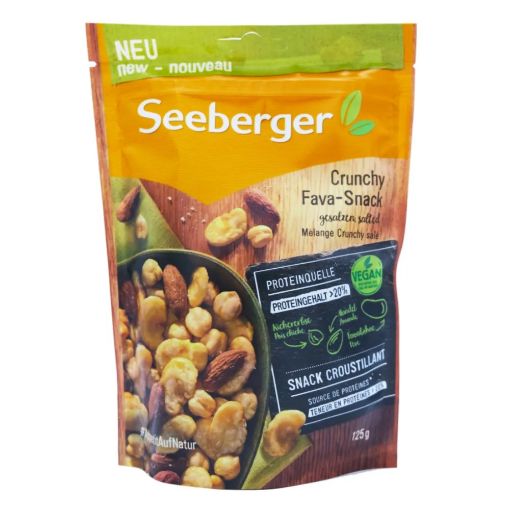 Picture of Seeberger Crunchy Fava-Snack 125g