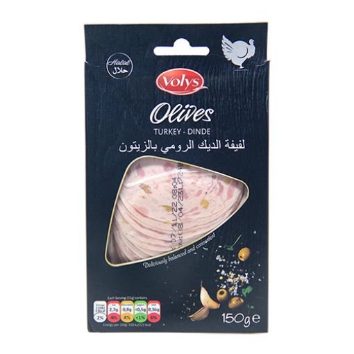 Picture of Volys Turkey Roll With Olivess 10s 150g