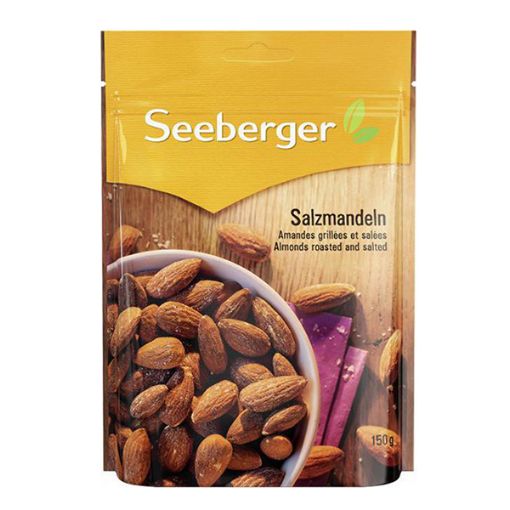 Picture of Seeberger Almonds Roasted And Salted 150g