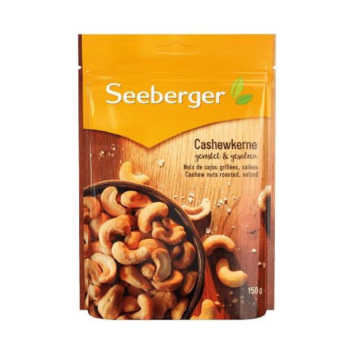 Picture of Seeberger Cashew Nuts Roasted And Salted 150g