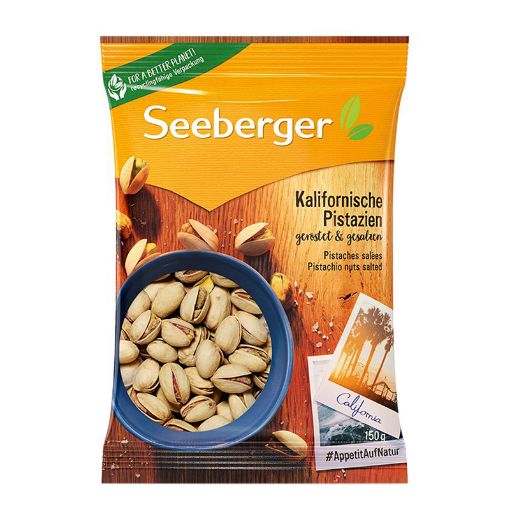 Picture of Seeberger Pistachio Nuts Roasted And Salted 150g