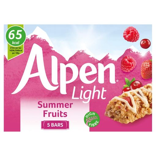 Picture of Alpen Light Summer fruits Cereal Bar (5s) 95g