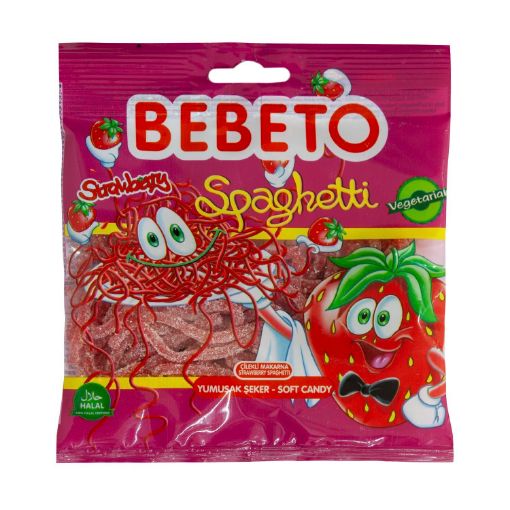 Picture of Bebeto Spaghetti Strawberry 80g