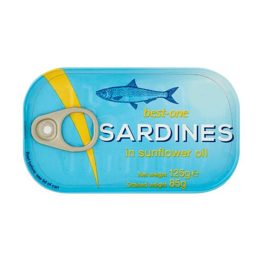 Picture of Best-One Sardines Sunflower Oil 125g