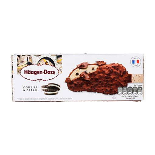 Picture of Haagen-Dazs Cookies & Cream Ice Cream 80ml