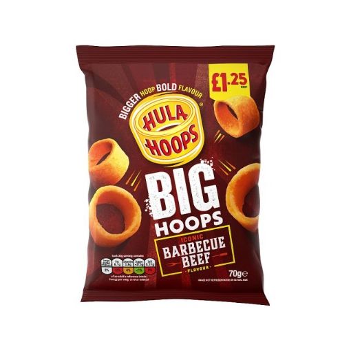 Picture of Hula Hoops Big Hoops BBQ Beef 70g