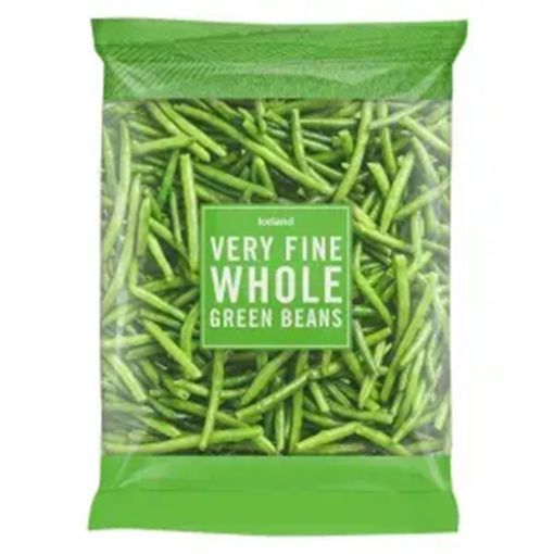 Picture of Iceland Non-pmp V.Fine Whole Green Beans 900g