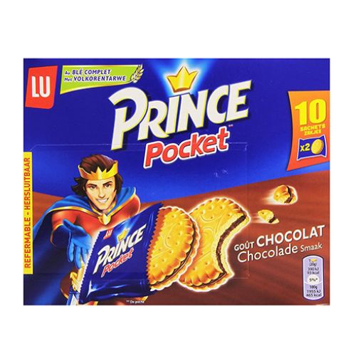 Picture of Lu Prince Gout Choco Pocket Bisc 400g