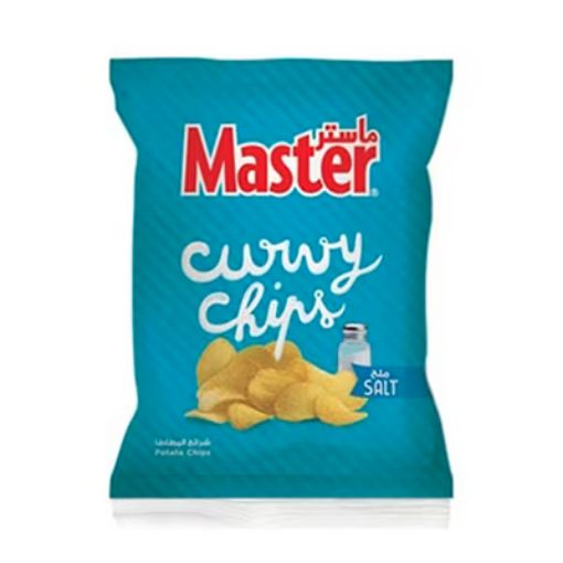 Picture of Master Chips Curvy Salt 18g
