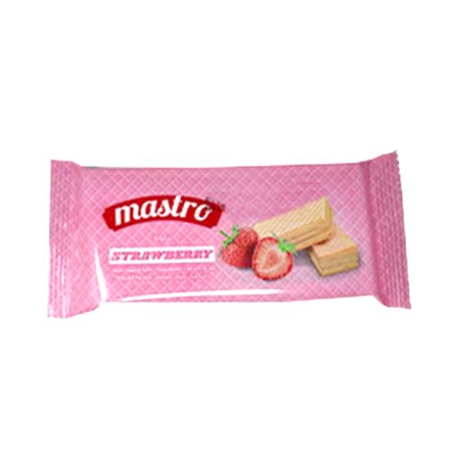 Picture of Mastro Wafer Plain Strawberry 33g