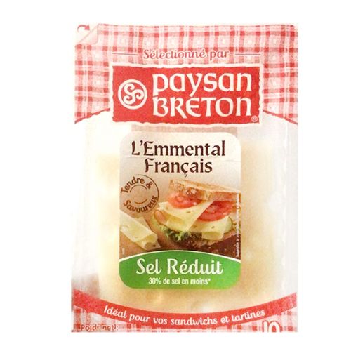 Picture of Paysan Breton Emm.Red.Salt Slice Cheese 160g