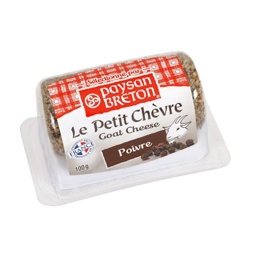 Picture of Paysan Breton Goat Log Cheese Pepper 100g