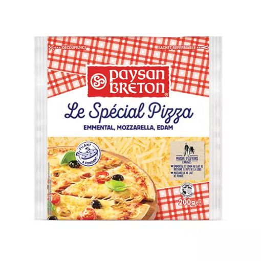 Picture of Paysan Breton Special Pizza Grated Cheese 200g