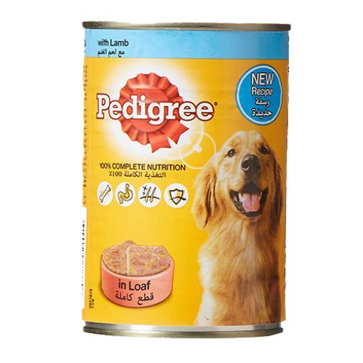 Picture of Pedigree Chunks in Loaf with Lamb 400g