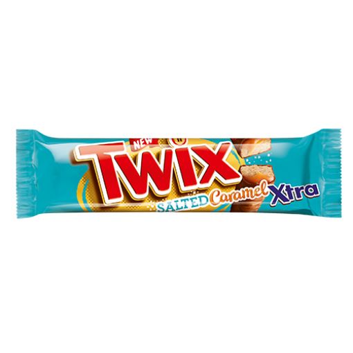Picture of Twix Salted Caramel Xtra Twin 75g
