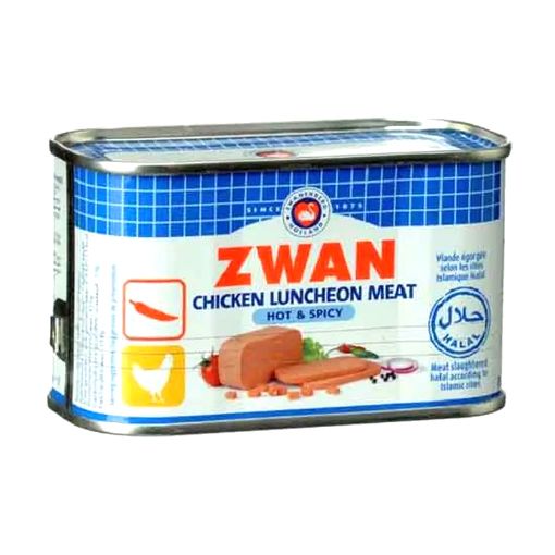 Picture of Zwan Luncheon Meat Chicken Hot & Spicy 200g