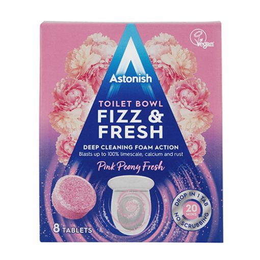 Picture of Astonish Toilet Bowl Tabs-Pink Peony (25gx8s)