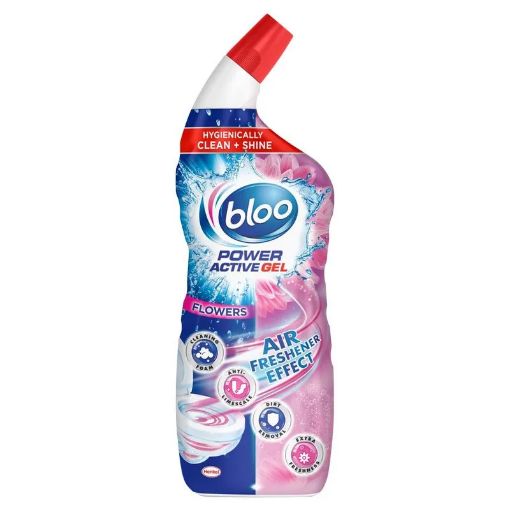 Picture of Bloo Toilet Cleaner Power Active Gel Flower 700ml