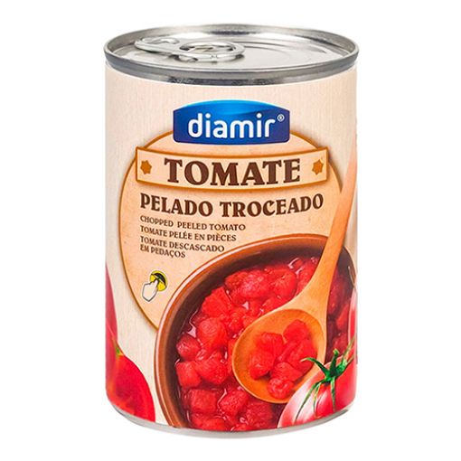 Picture of Diamir Chopped Peeled Tomatoes 425g