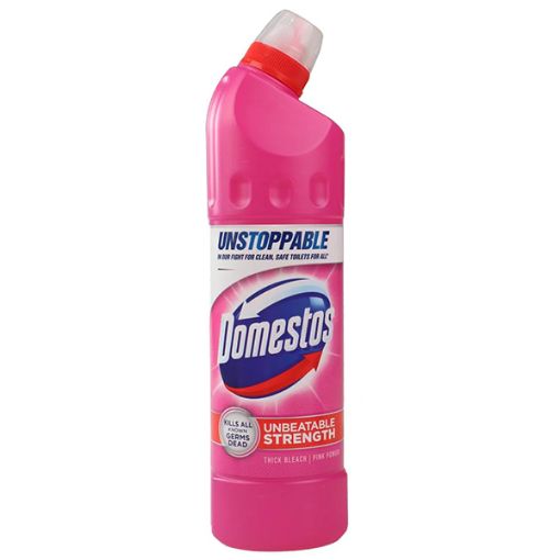 Picture of Domestos Thick Bleach Pink 750ml