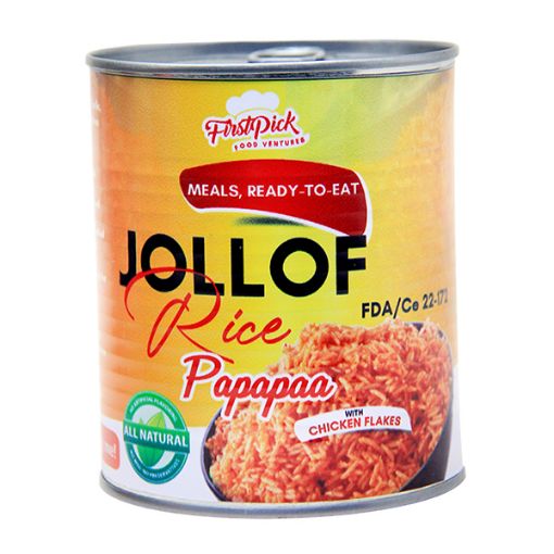 Picture of Firstpick Ready To Eat Jollof With Beef Flakes 780g