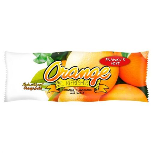 Picture of Francos Orange Refresher Lolly 70ml