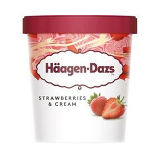 Picture of Haagen-Dazs Chocolate & Strawberry Duo 420ml