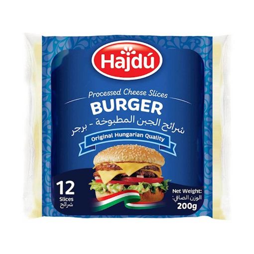 Picture of Hajdu Sliced Cheese Burger 200g