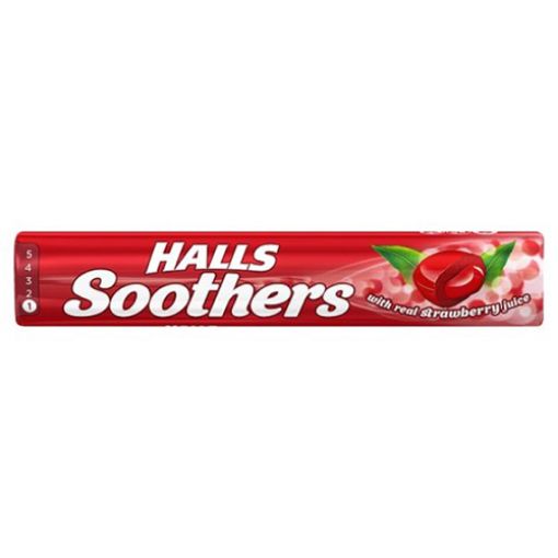Picture of Halls Soothers Strawberry 45g
