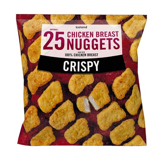 Picture of Iceland 25 Crispy Chicken Nuggets 525g
