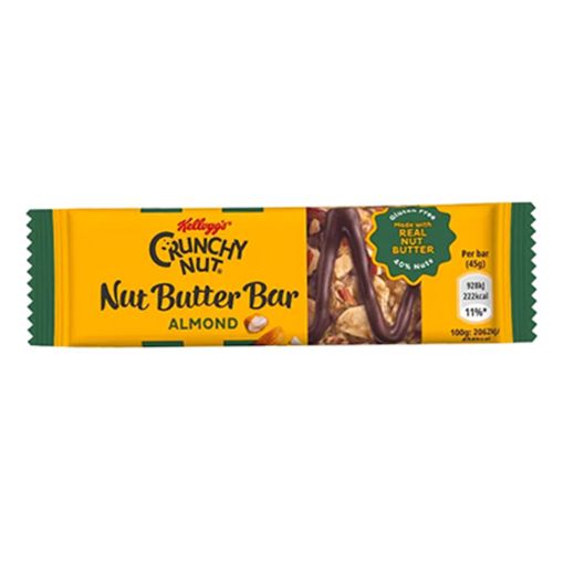 Picture of Kelloggs Crunch.Nut Butter Almond Bar 45g