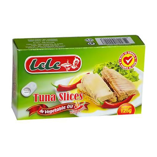 Picture of Lele Tuna Slices In Vegetable Oil w/ Chilli 125g