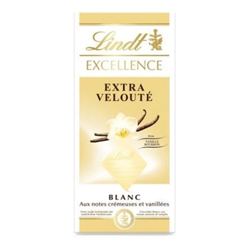 Picture of Lindt Excel.White Choc.Ext.Fine Vanilla 100g