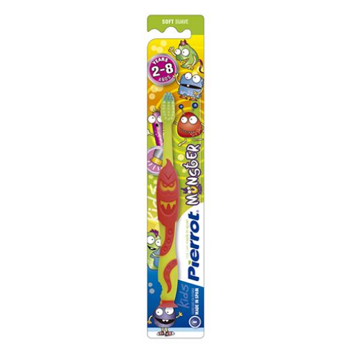 Picture of Pierrot Kids Toothbrush -Monster- Soft 2-8 Yrs 1