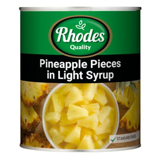 Picture of Rhodes Fruit Pineapple Pieces In Syrup 3.06kg