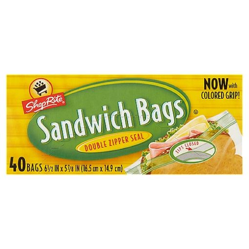 Picture of Shoprite Zip Sandwich Bags 40s