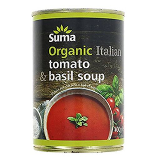Picture of Suma Org.Italian Tomato & Basil Soup 400g