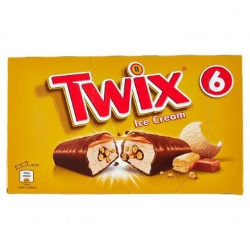 Picture of Twix Chocolate Caramel Ice Cream 6s