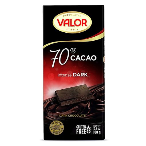 Picture of Valor 70% Dark Chocolate 100g