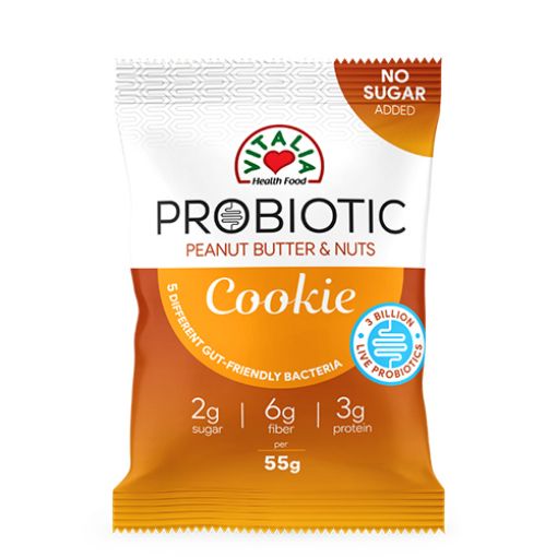 Picture of Vitalia Probiotic Cookie Milk Cocoa/Peanut Butter/Nuts 55g
