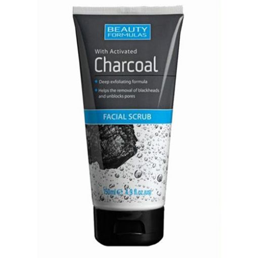 Picture of Beauty Formulas Charcoal Face Scrub 150ml