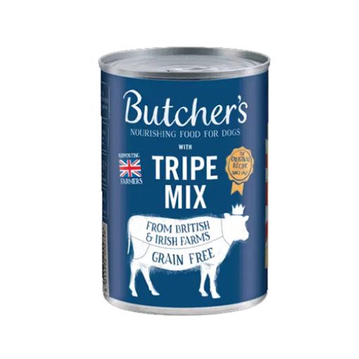 Picture of Butchers Dog Food Tripe Mix 400g