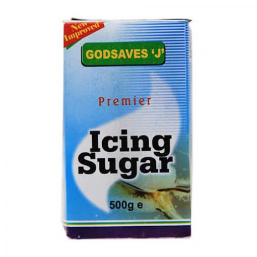 Picture of God Saves Icing Sugar 500g.