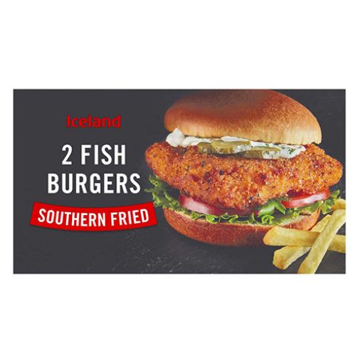 Picture of Iceland Southern Fried Fish Burger 2s 220g