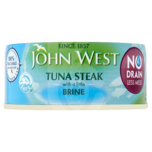 Picture of John West Tuna Steak Brine No Drain 110g